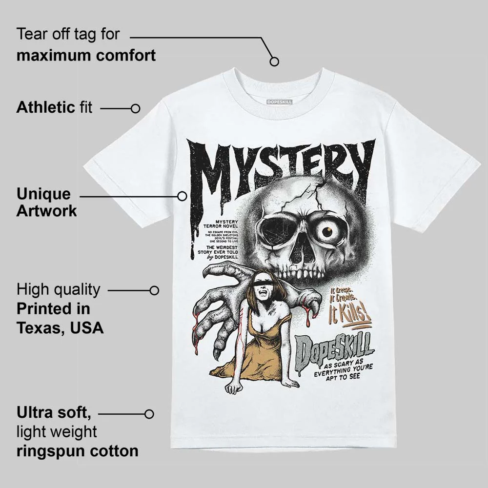1906R ‘White Gold’ DopeSkill T-Shirt Mystery Ghostly Grasp Graphic - Image 3