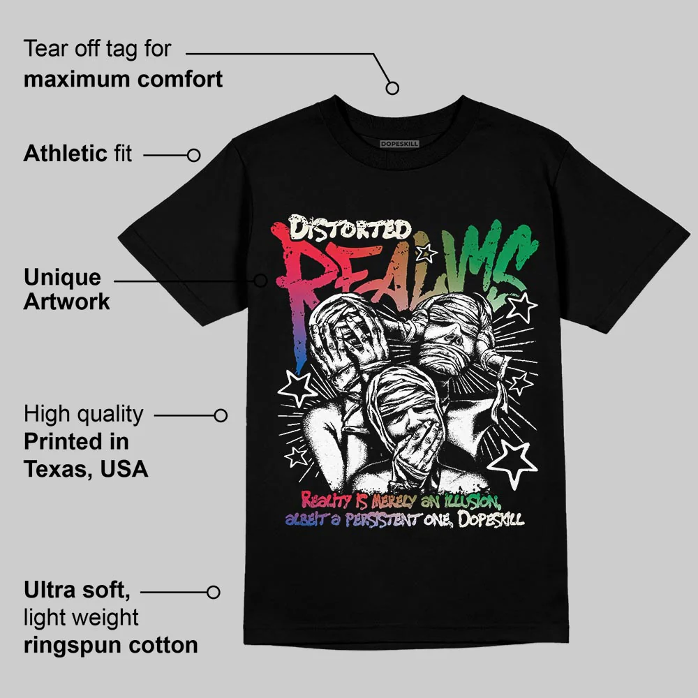 “285” Atlanta 11s DopeSkill T-Shirt Distorted Realms Graphic - Image 3