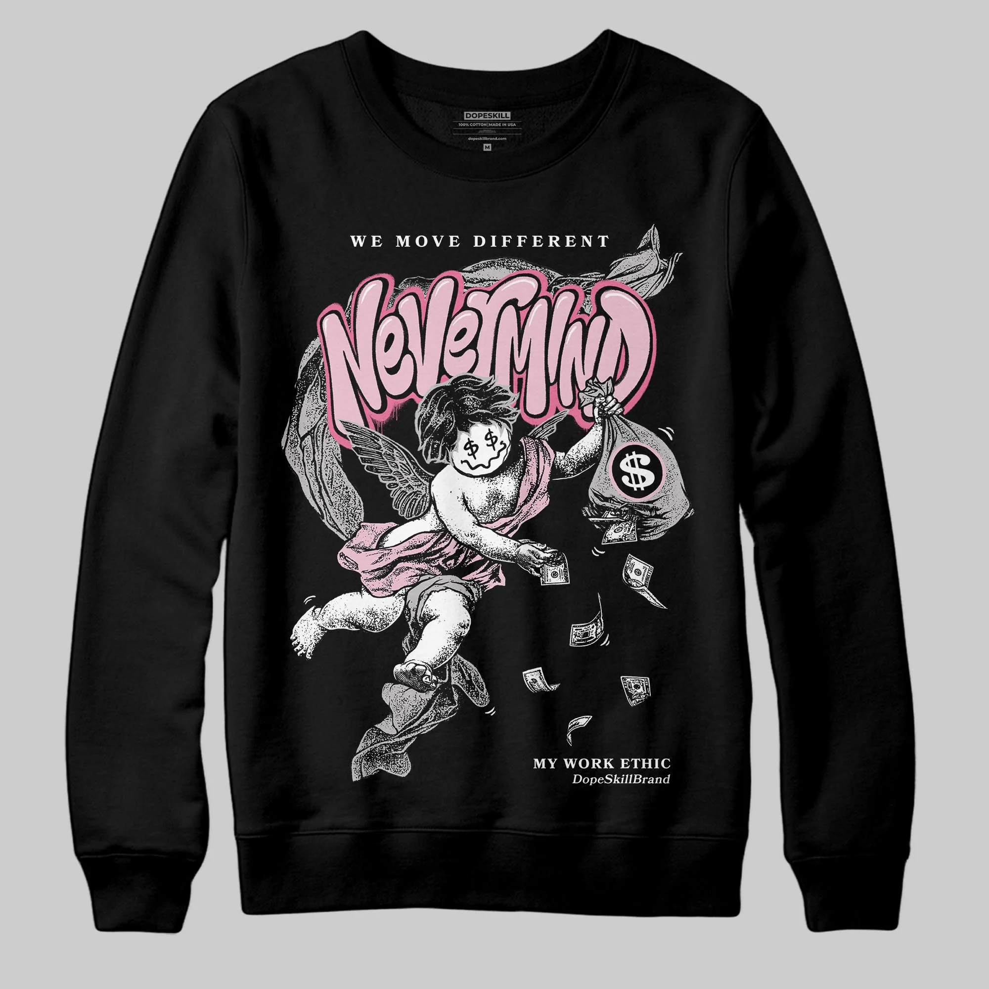35th Anniversary 5s DopeSkill Sweatshirt Nevermind Graphic - Image 2