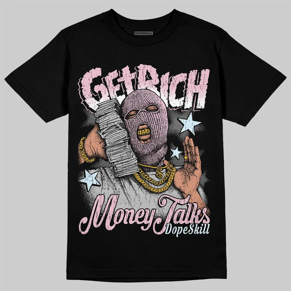35th Anniversary 5s DopeSkill T-Shirt Get Rich Graphic - Image 2