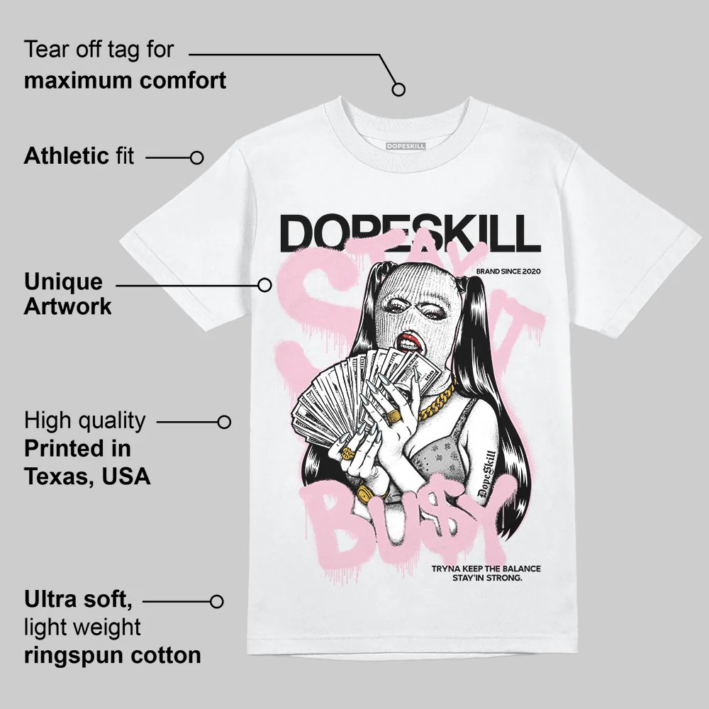 35th Anniversary 5s DopeSkill T-Shirt Stay It Busy Graphic - Image 3
