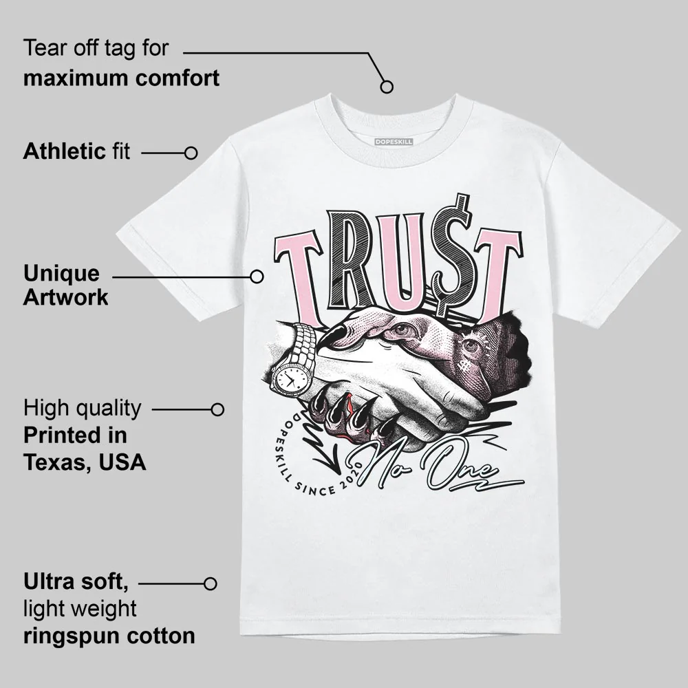 35th Anniversary 5s DopeSkill T-Shirt Trust No One Graphic - Image 3