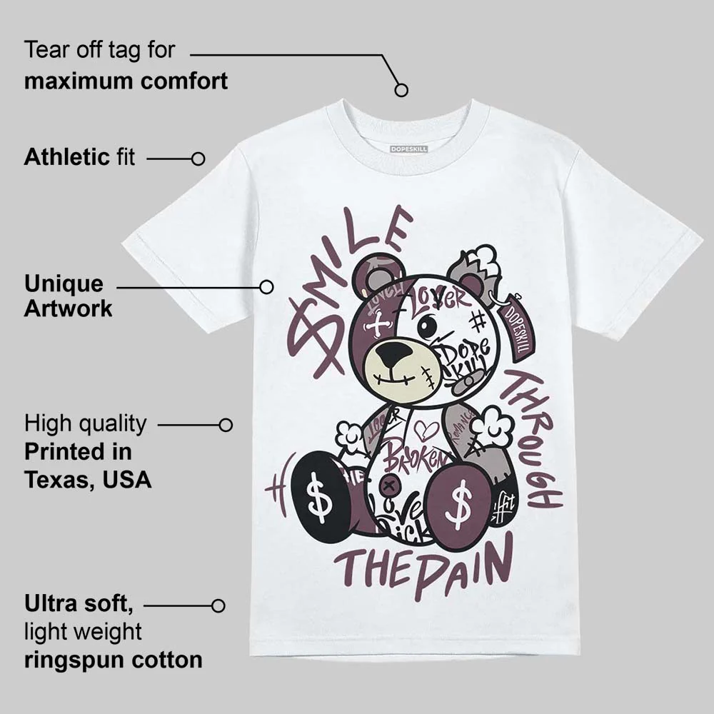 A Ma Maniere x "Violet Ore" 5s DopeSkill T-Shirt Smile Through The Pain Graphic - Image 3