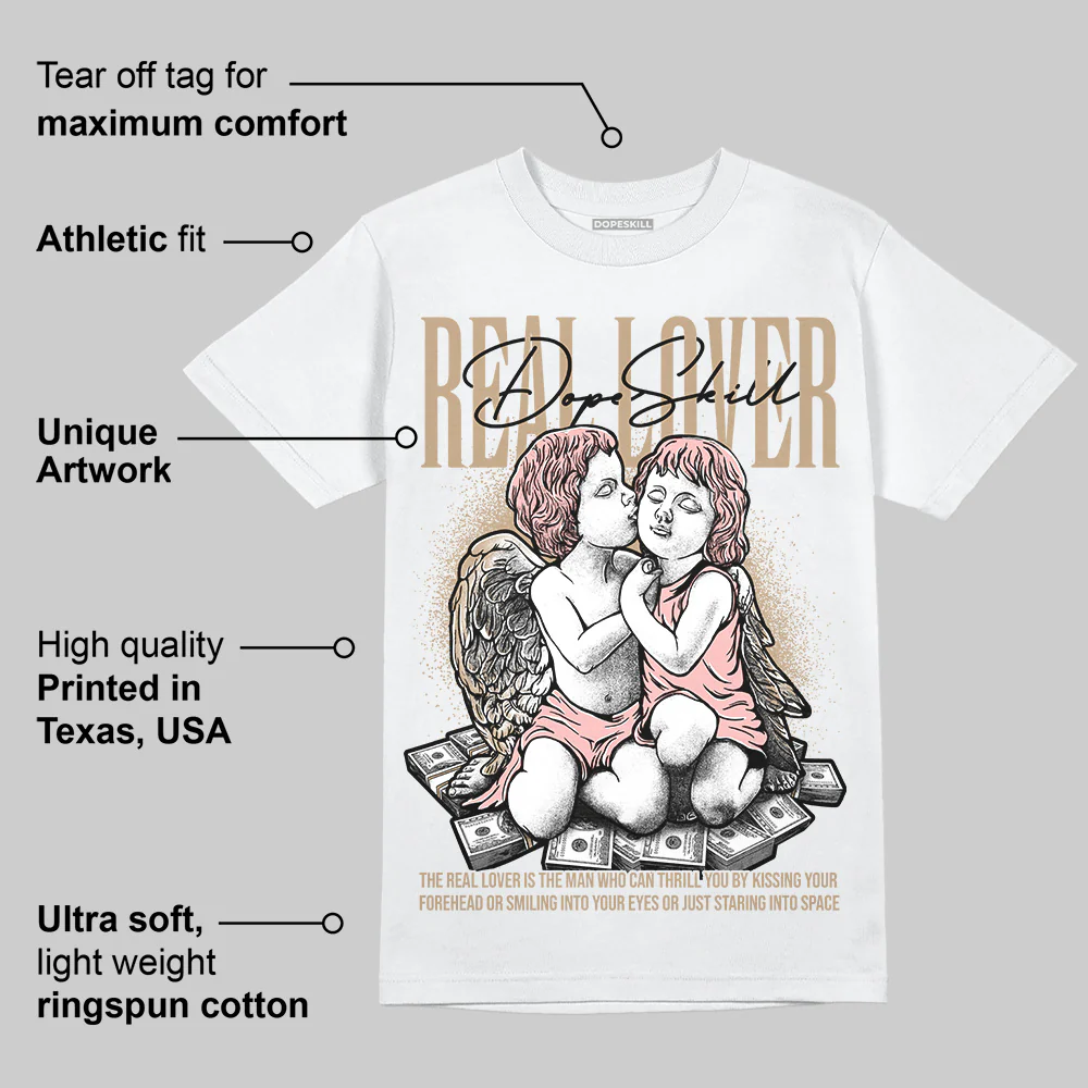 AIR FORCE 1 LINEN DopeSkill T-Shirt Real Lover Graphic - Image 3