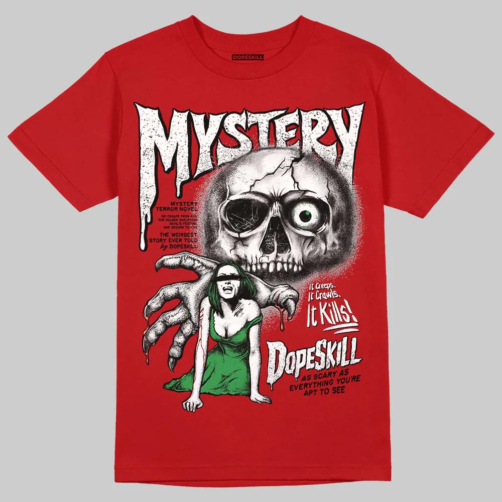 AJ 13 Chicago True Red Cherry DopeSkill T-Shirt Mystery Ghostly Grasp Graphic - Image 3