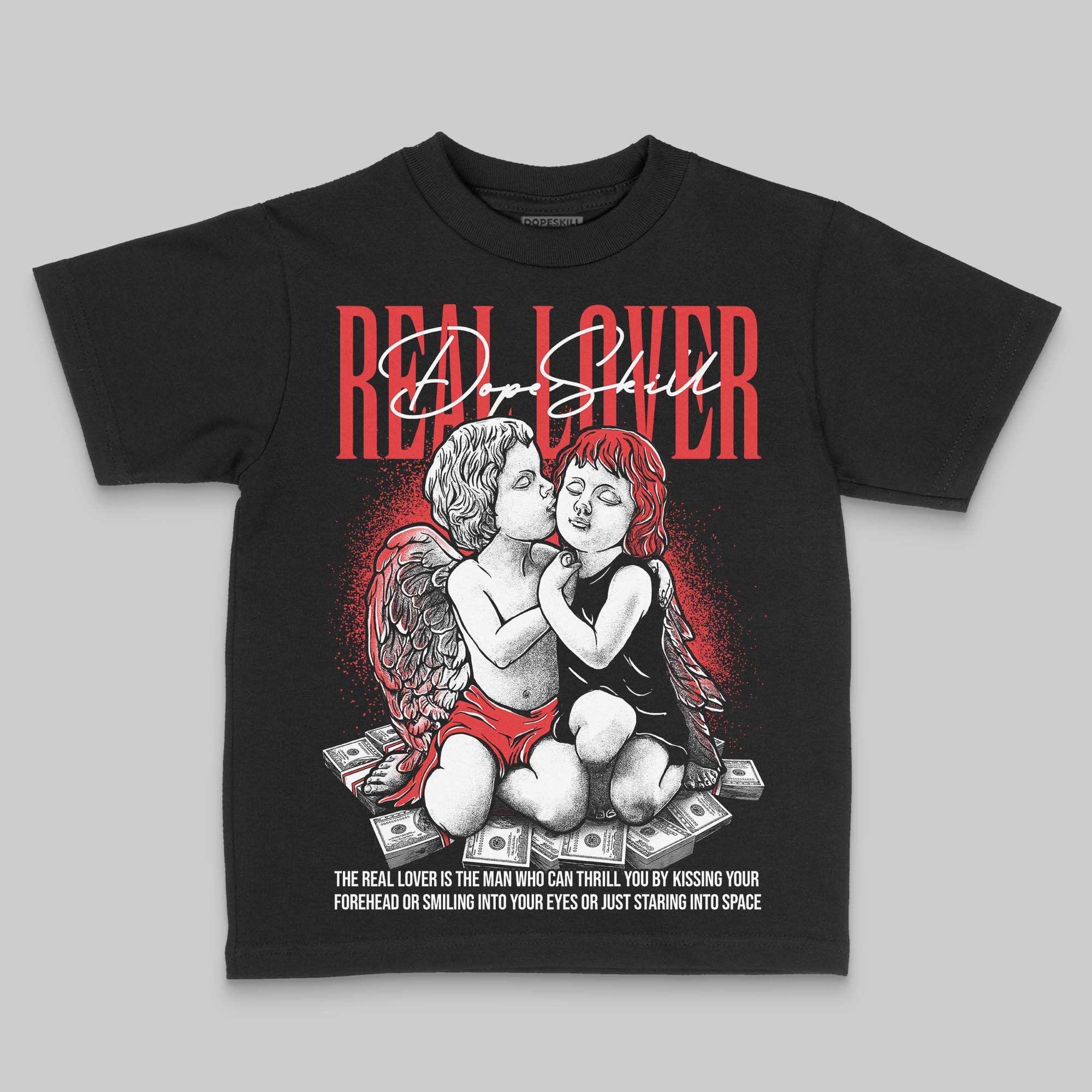 AJ 13 Chicago True Red Cherry DopeSkill Toddler Kids T-shirt Real Lover Graphic - Image 2