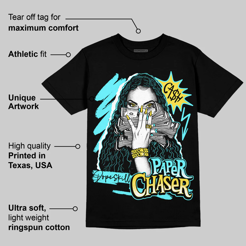 Aqua 5s DopeSkill T-Shirt NPC Graphic - Image 3