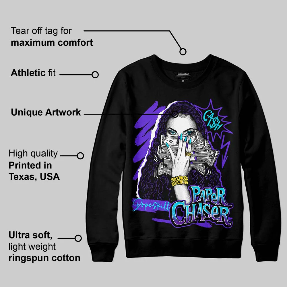 Aqua 6s DopeSkill Sweatshirt NPC Graphic - Image 3
