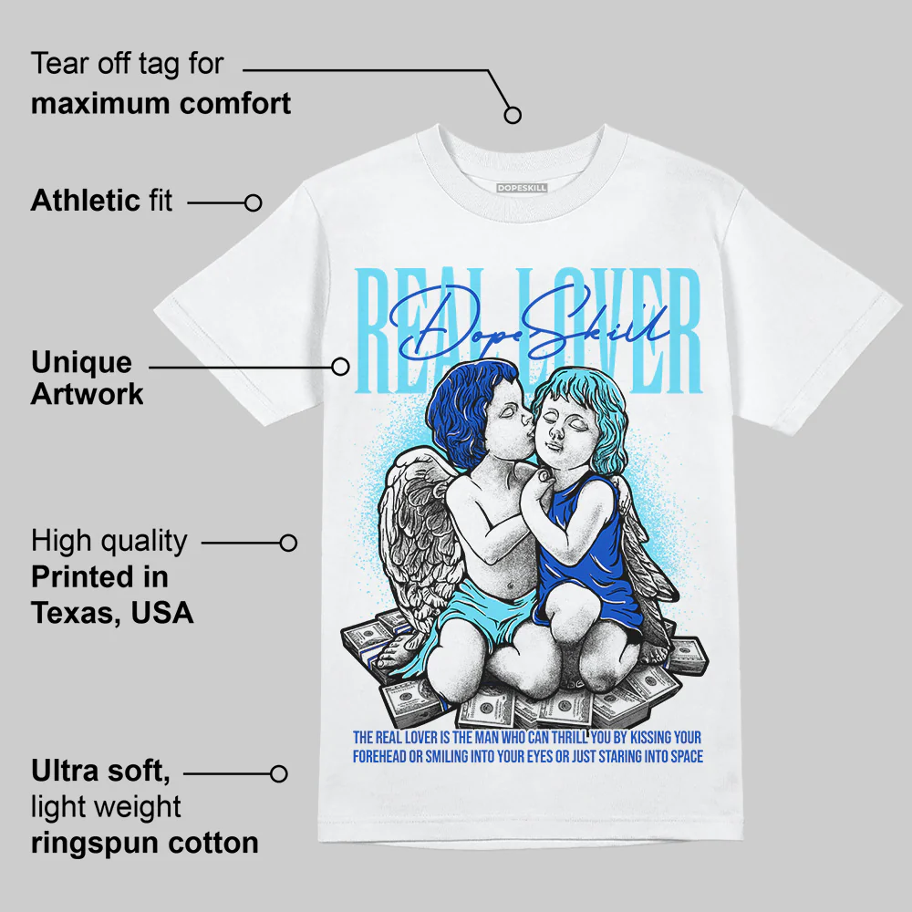 SB Dunk Argon DopeSkill T-Shirt Real Lover Graphic - Image 3