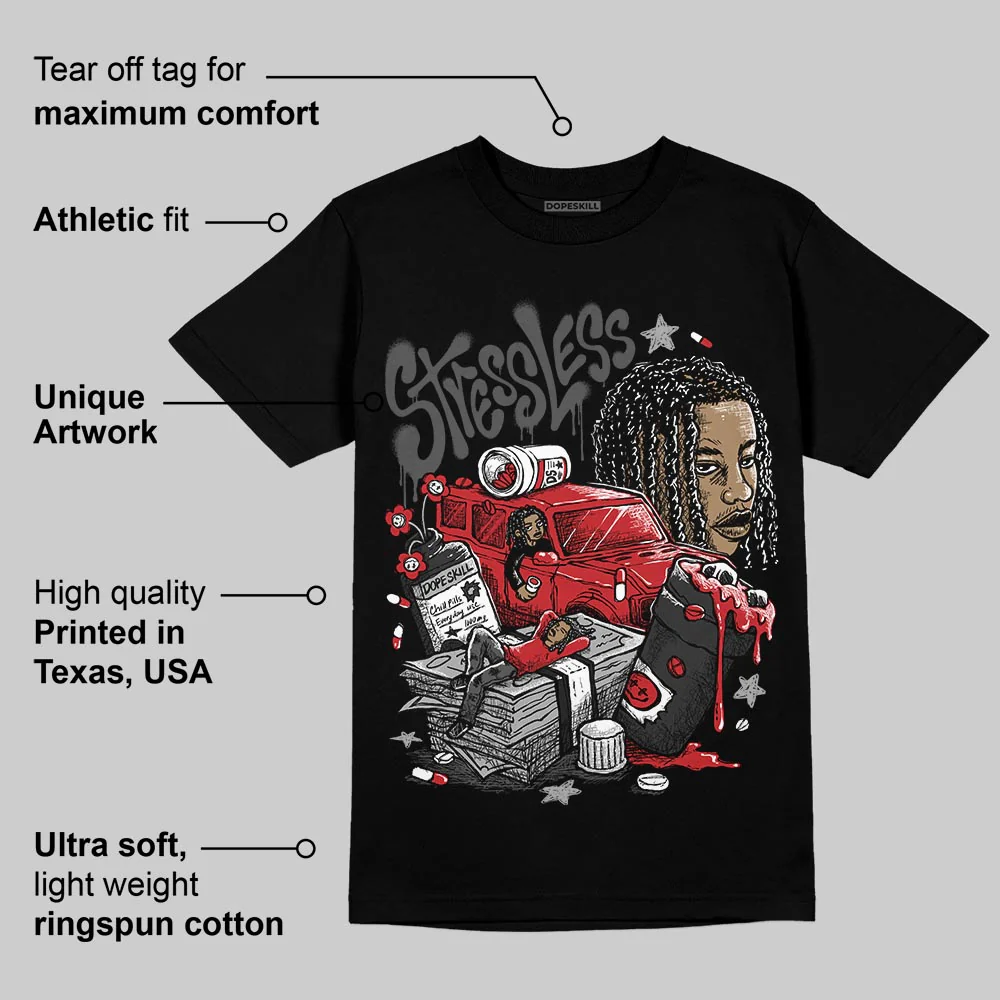 “BIN 23” 6s DopeSkill T-Shirt Stressless Graphic - Image 3