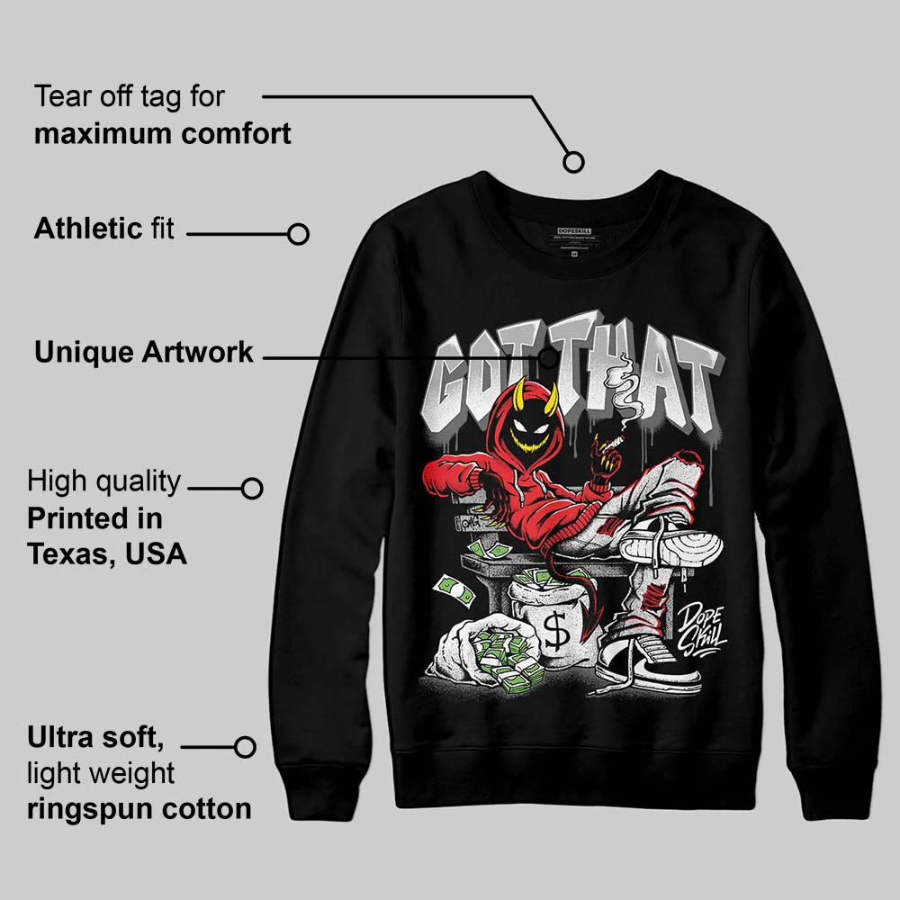 Black and White Collection DopeSkill Sweatshirt Got That Graphic - Image 3