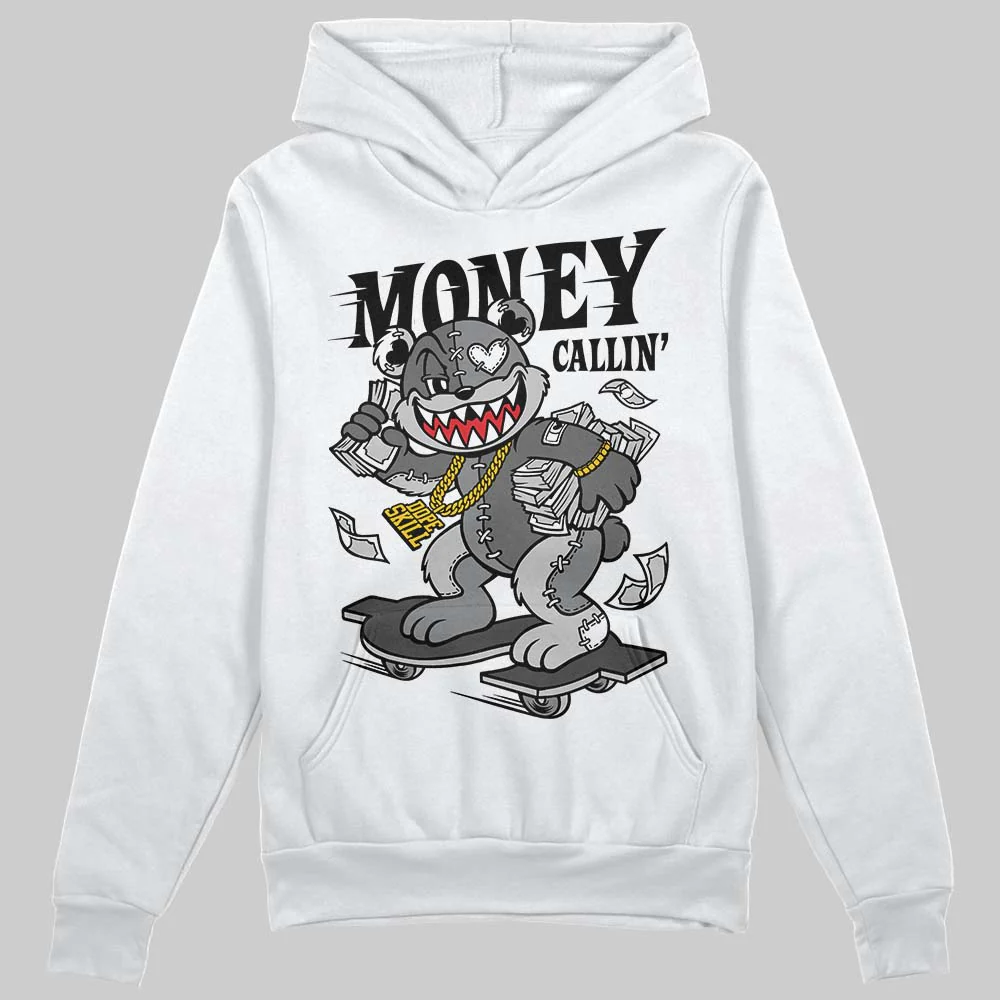Black Cat 4s DopeSkill Hoodie Sweatshirt Money Callin' Graphic - Image 2