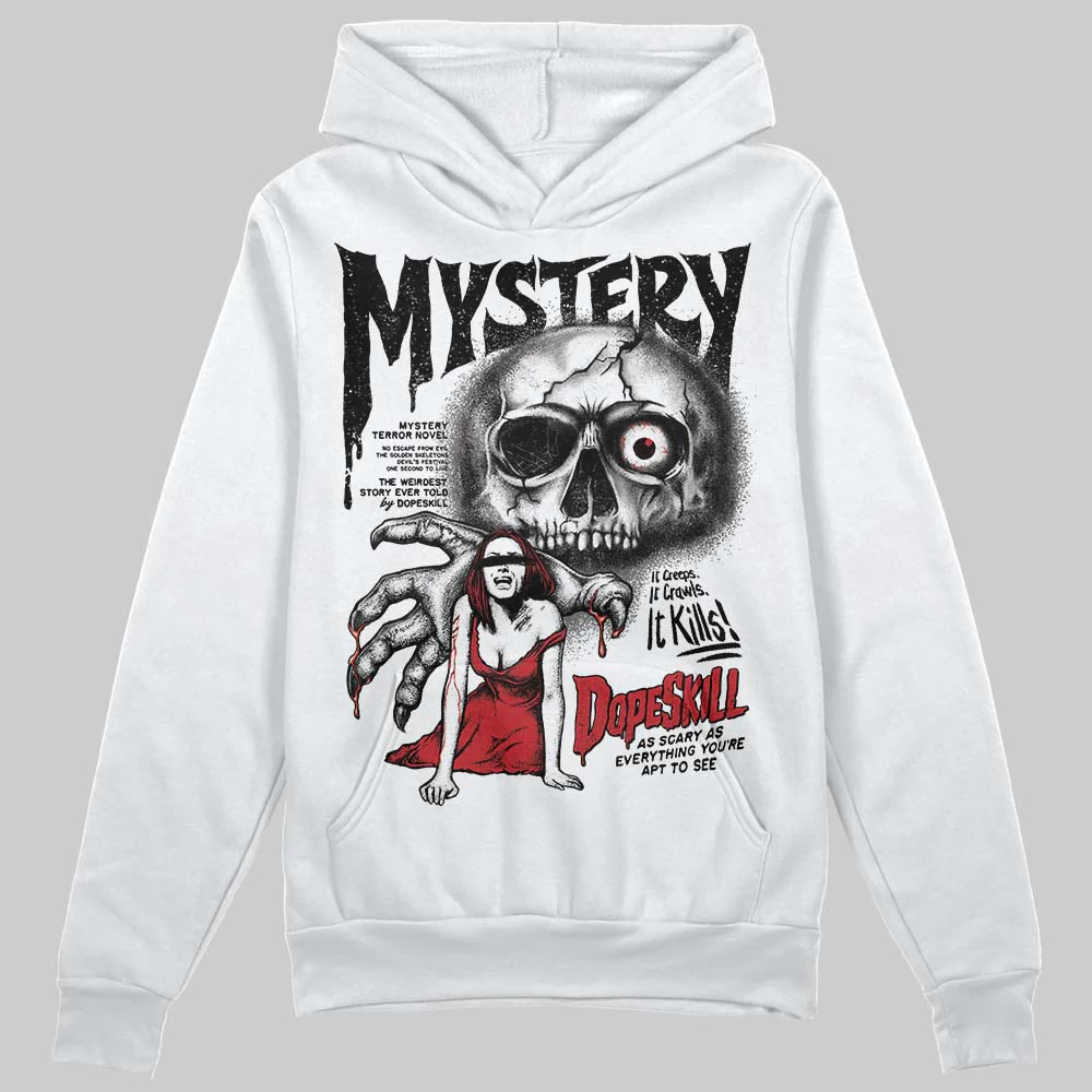 Black Cat 4s DopeSkill Hoodie Sweatshirt Mystery Ghostly Grasp Graphic - Image 2