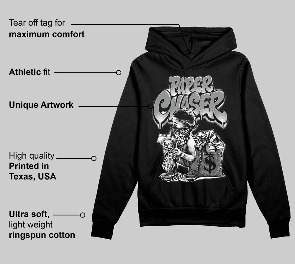 Black Cat 4s DopeSkill Hoodie Sweatshirt Paper Chaser Boy Graphic - Image 3