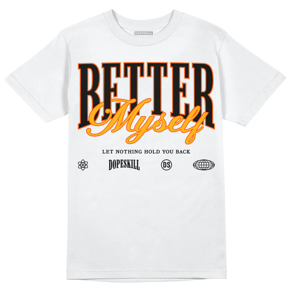 Black Taxi 12s DopeSkill T-Shirt Better Myself Graphic - Image 2