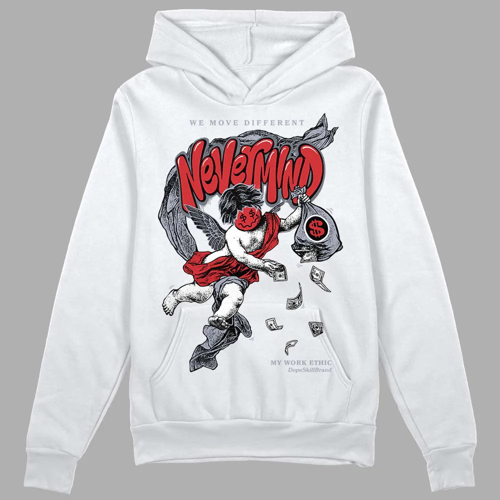Bred Reimagined 4s DopeSkill Hoodie Sweatshirt Nevermind Graphic - Image 2