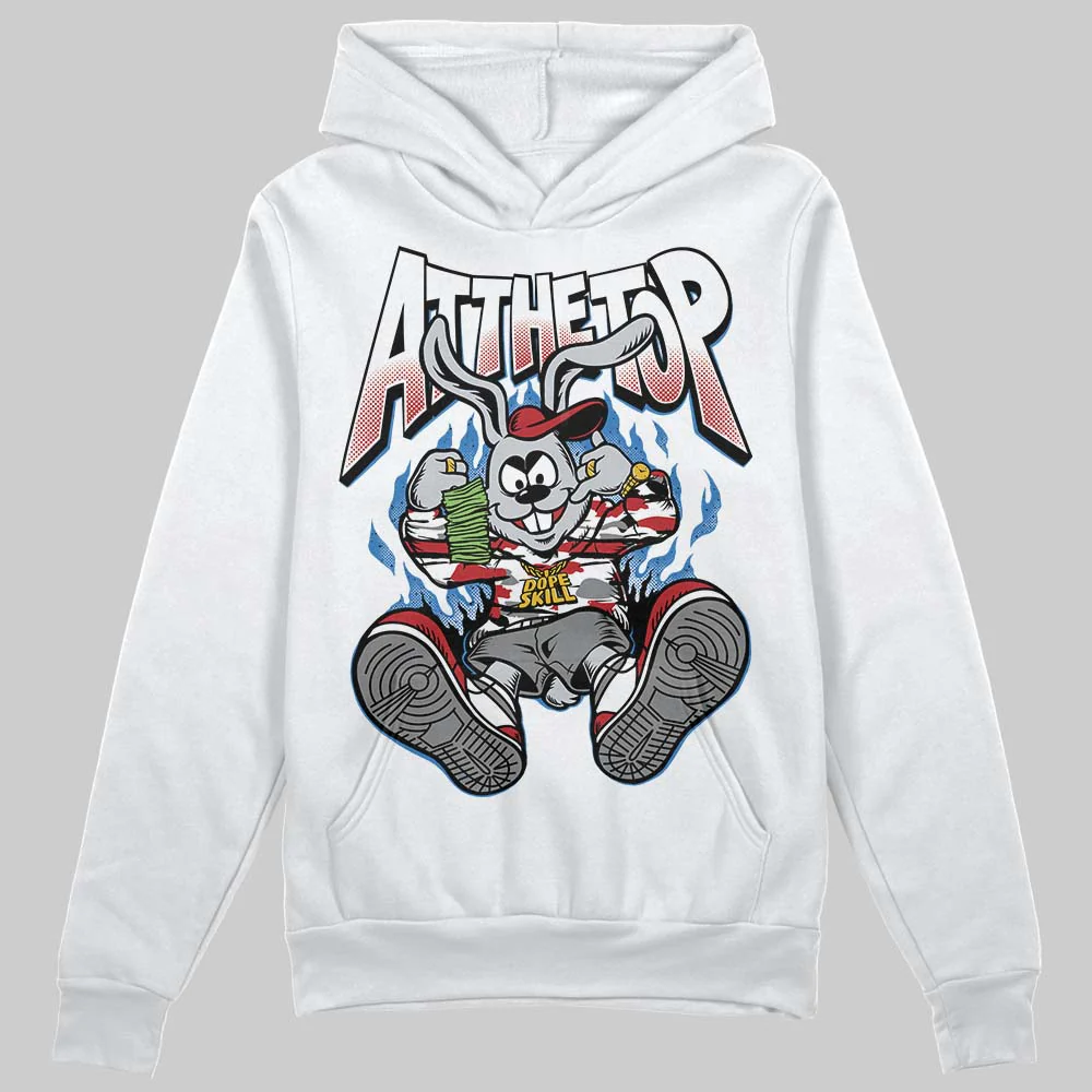 Bugs Bunny 8s DopeSkill Hoodie Sweatshirt At The Top Graphic