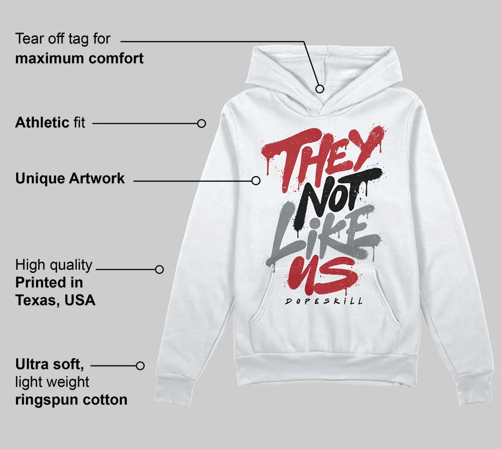 Bugs Bunny 8s DopeSkill Hoodie Sweatshirt They Not Like Us Graphic - Image 3