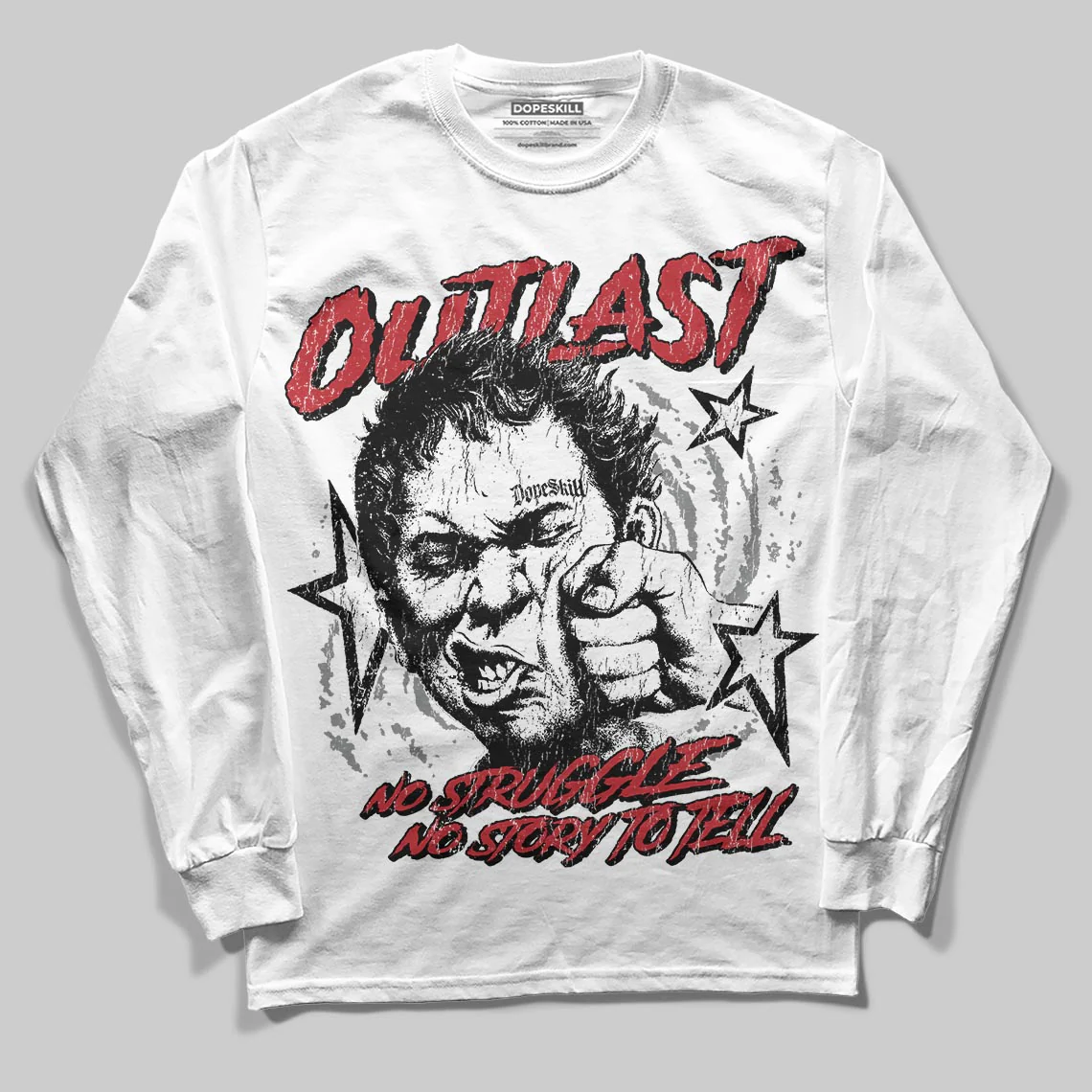 Bugs Bunny 8s DopeSkill Long Sleeve T-Shirt Outlast Graphic