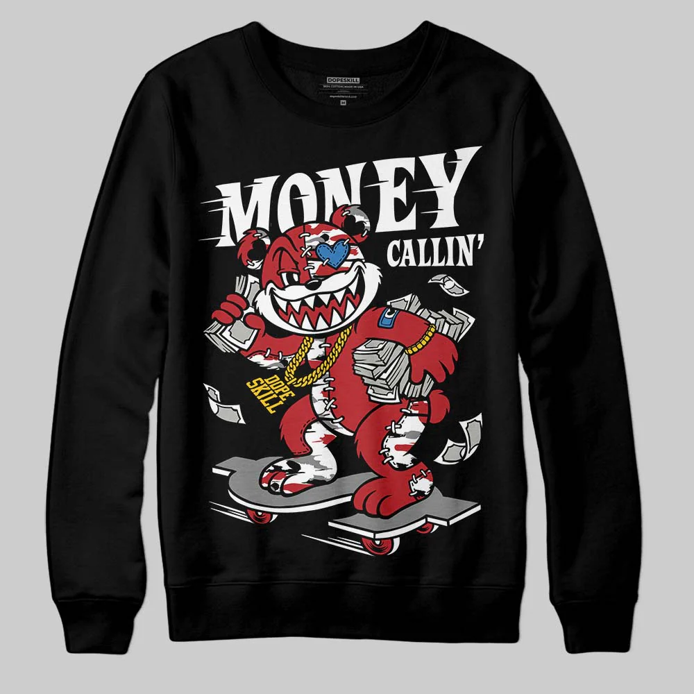 Bugs Bunny 8s DopeSkill Sweatshirt Money Callin' Graphic - Image 2