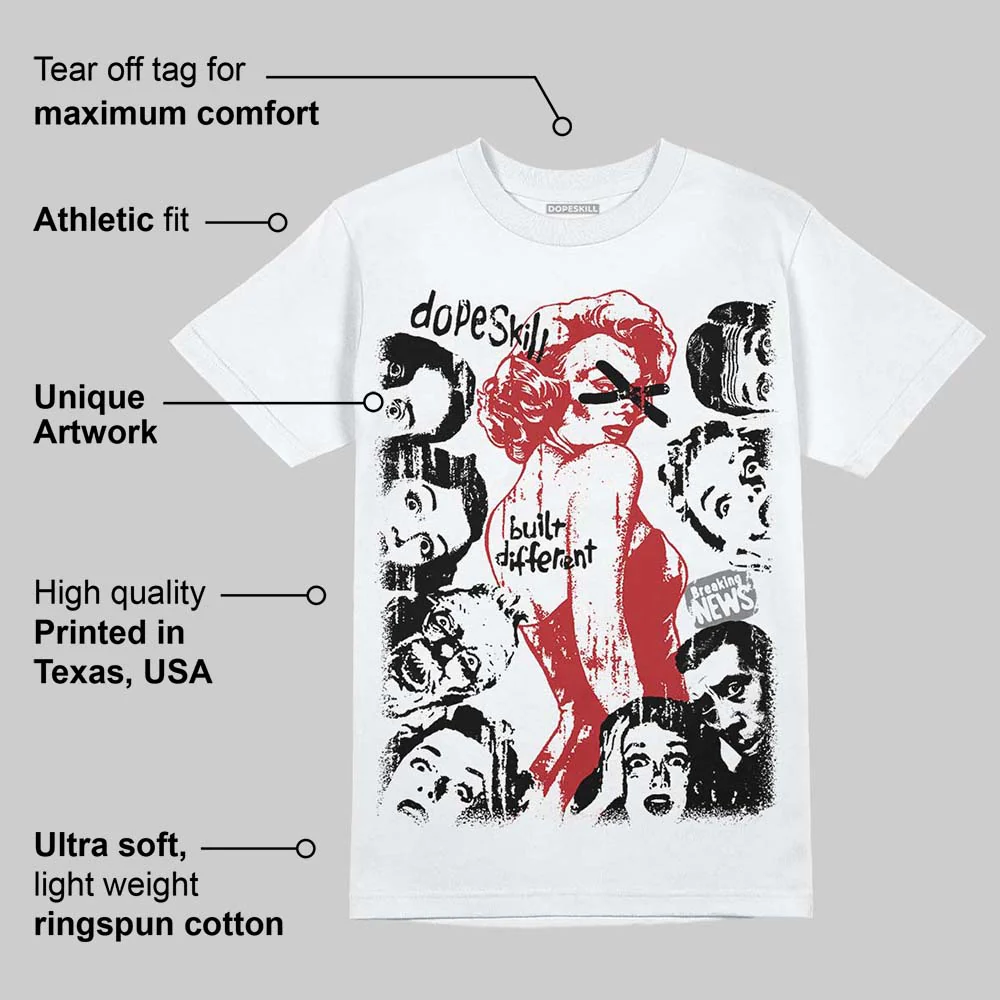 Bugs Bunny 8s DopeSkill T-Shirt Built Different Graphic - Image 3