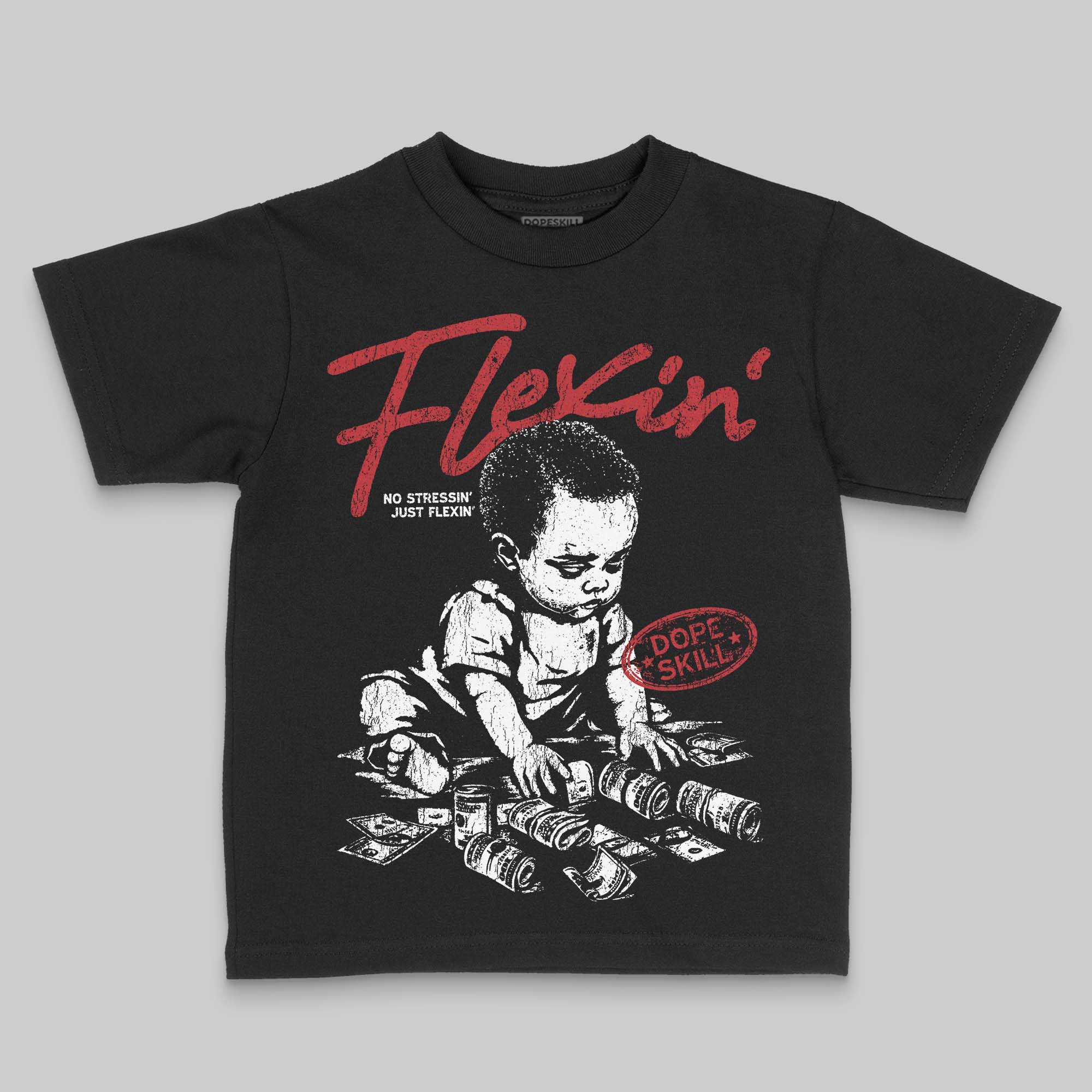 Bugs Bunny 8s DopeSkill Toddler Kids T-shirt Flexin' Graphic - Image 2