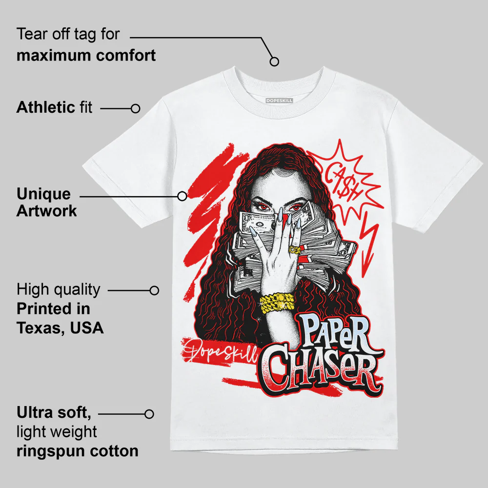 Cherry 11s DopeSkill T-Shirt NPC Graphic - Image 3