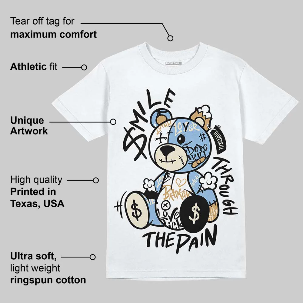 Diamond Turf 'Must Be the Money' DopeSkill T-Shirt Smile Through The Pain Graphic - Image 3