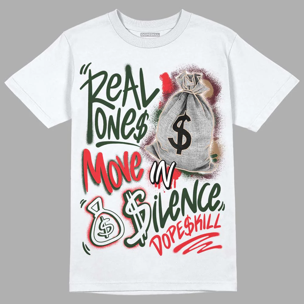 Dunk Freddy Krueger DopeSkill T-Shirt Real Ones Move In Silence Graphic - Image 2