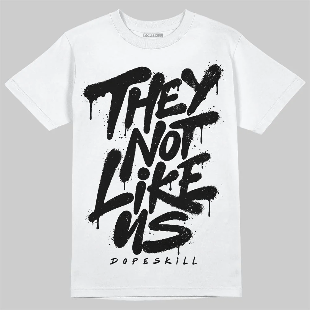 Dunk Panda White Black DopeSkill T-Shirt They Not Like Us Graphic - Image 2