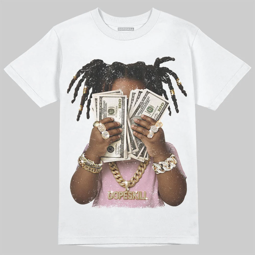 Dunk Pink Foam DopeSkill T-Shirt Rich Youth Graphic - Image 2