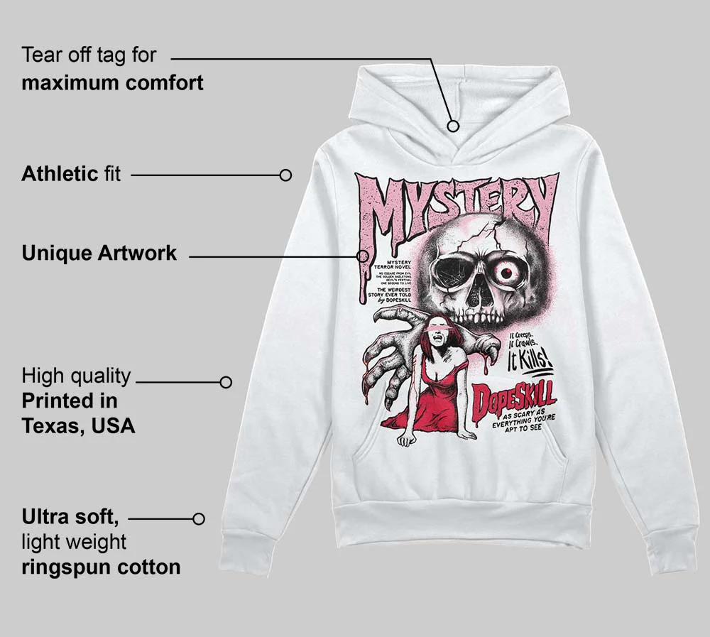 Dunk Valentine's Day DopeSkill Hoodie Sweatshirt Mystery Ghostly Grasp Graphic - Image 3