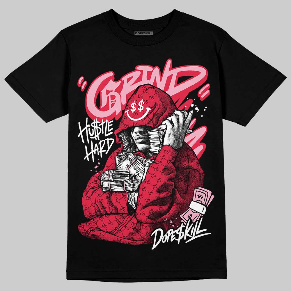 Dunk Valentine's Day DopeSkill T-Shirt Grind Pray Graphic - Image 2