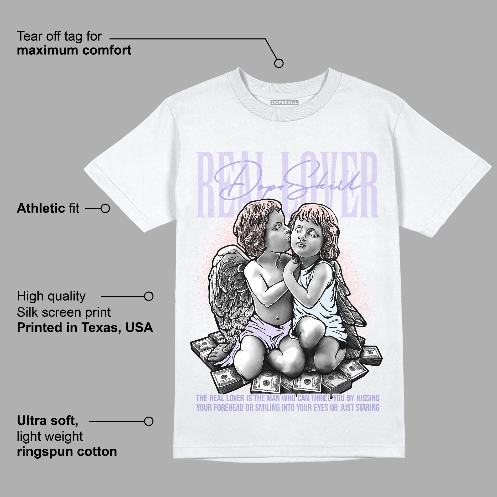 Easter Dunk Low DopeSkill T-Shirt Real Lover Graphic - Image 3