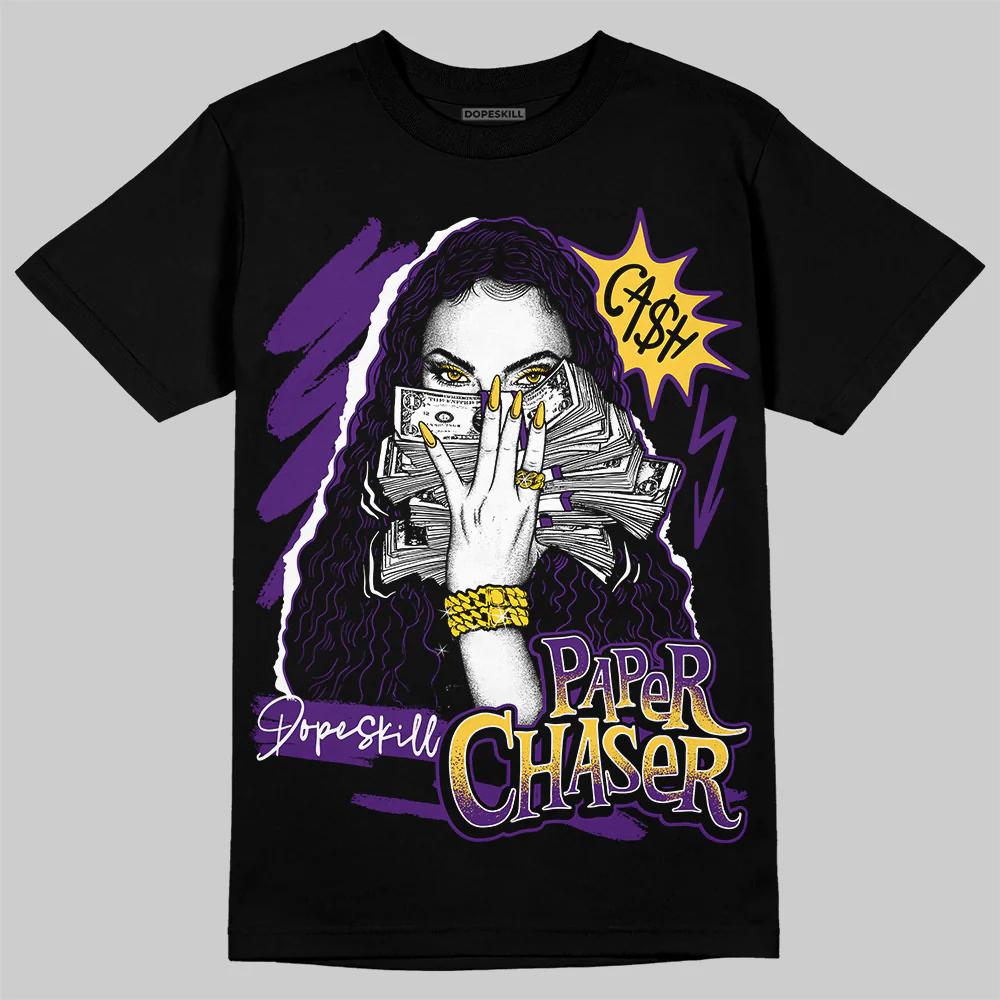 Field Purple 12s DopeSkill T-Shirt NPC Graphic - Image 2