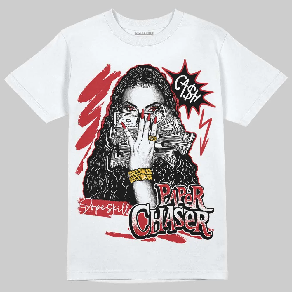 Fire Red “Black Tongue” 5s DopeSkill T-Shirt NPC Graphic