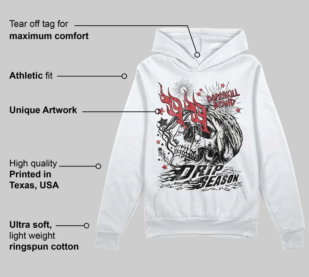 Flight Club 4s DopeSkill Hoodie Sweatshirt Drip Season Graphic - Image 3
