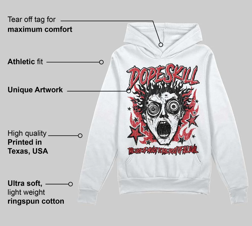 Flight Club 4s DopeSkill Hoodie Sweatshirt Root of Evil Graphic - Image 3
