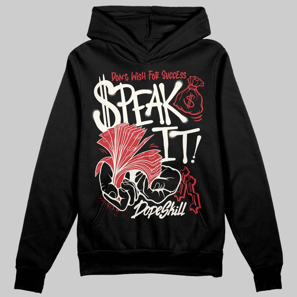 Flight Club 4s DopeSkill Hoodie Sweatshirt Speak It Graphic - Image 2
