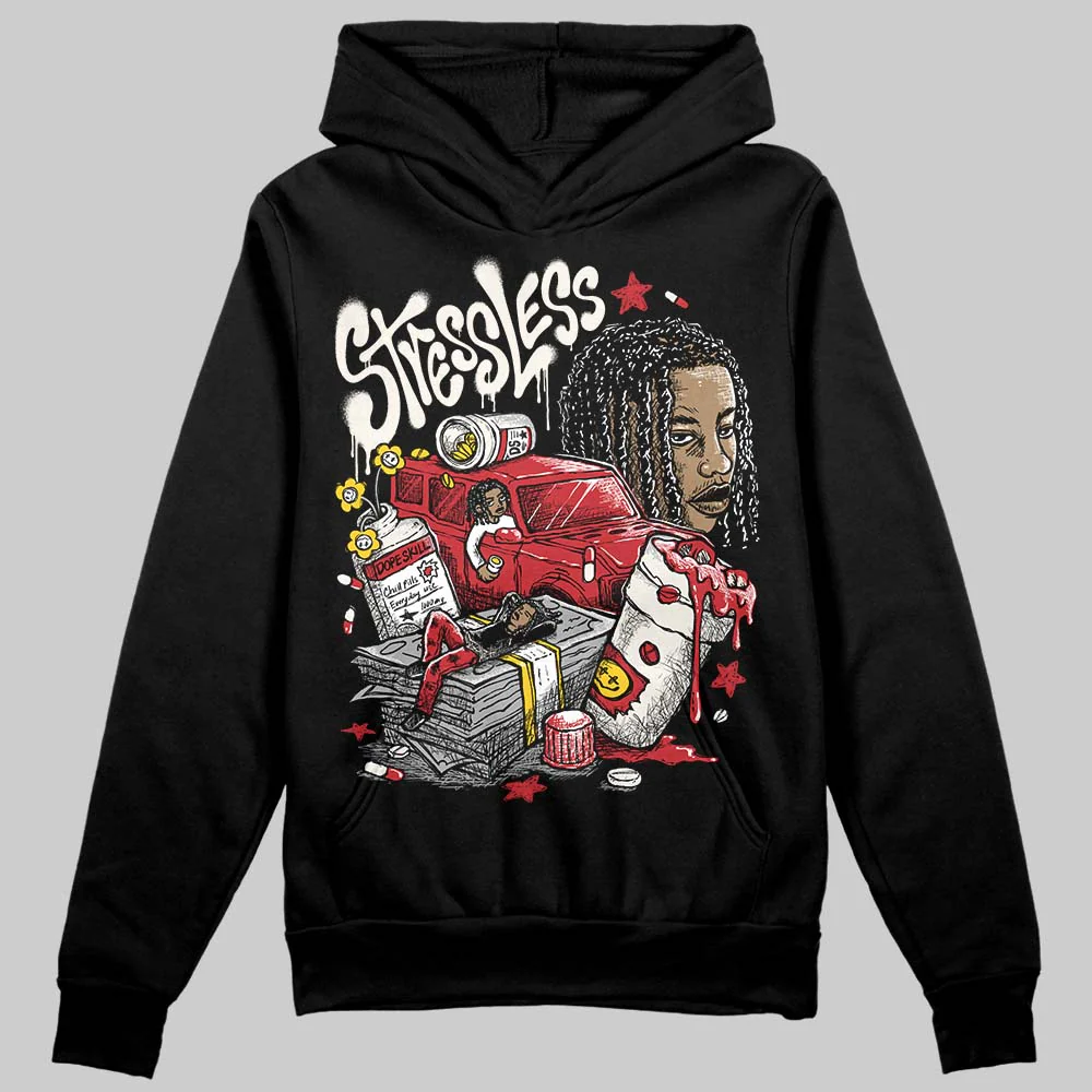 Flight Club 4s DopeSkill Hoodie Sweatshirt Stressless Graphic - Image 2