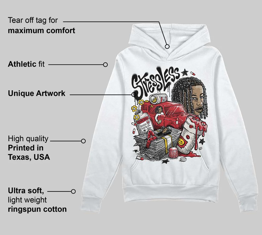 Flight Club 4s DopeSkill Hoodie Sweatshirt Stressless Graphic - Image 3