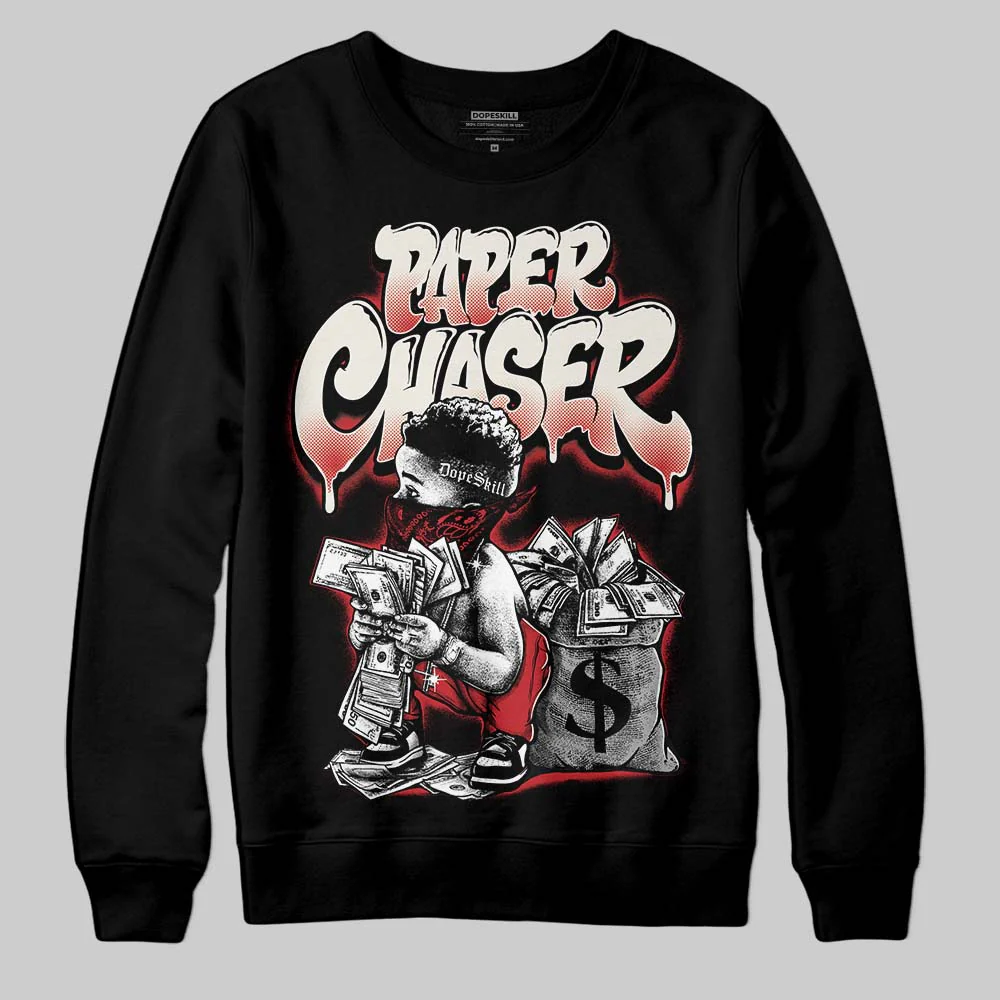 Flight Club 4s DopeSkill Sweatshirt Paper Chaser Boy Graphic - Image 2