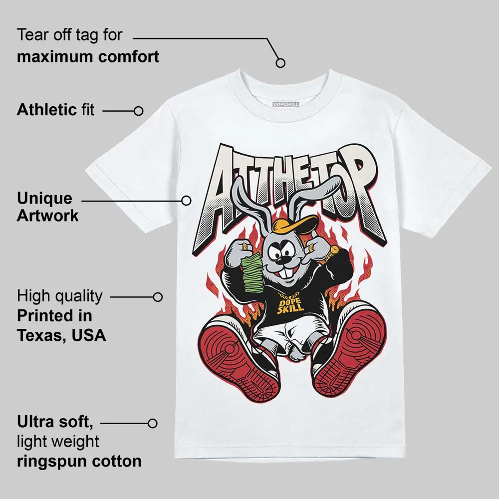 Flight Club 4s DopeSkill T-Shirt At The Top Graphic - Image 3