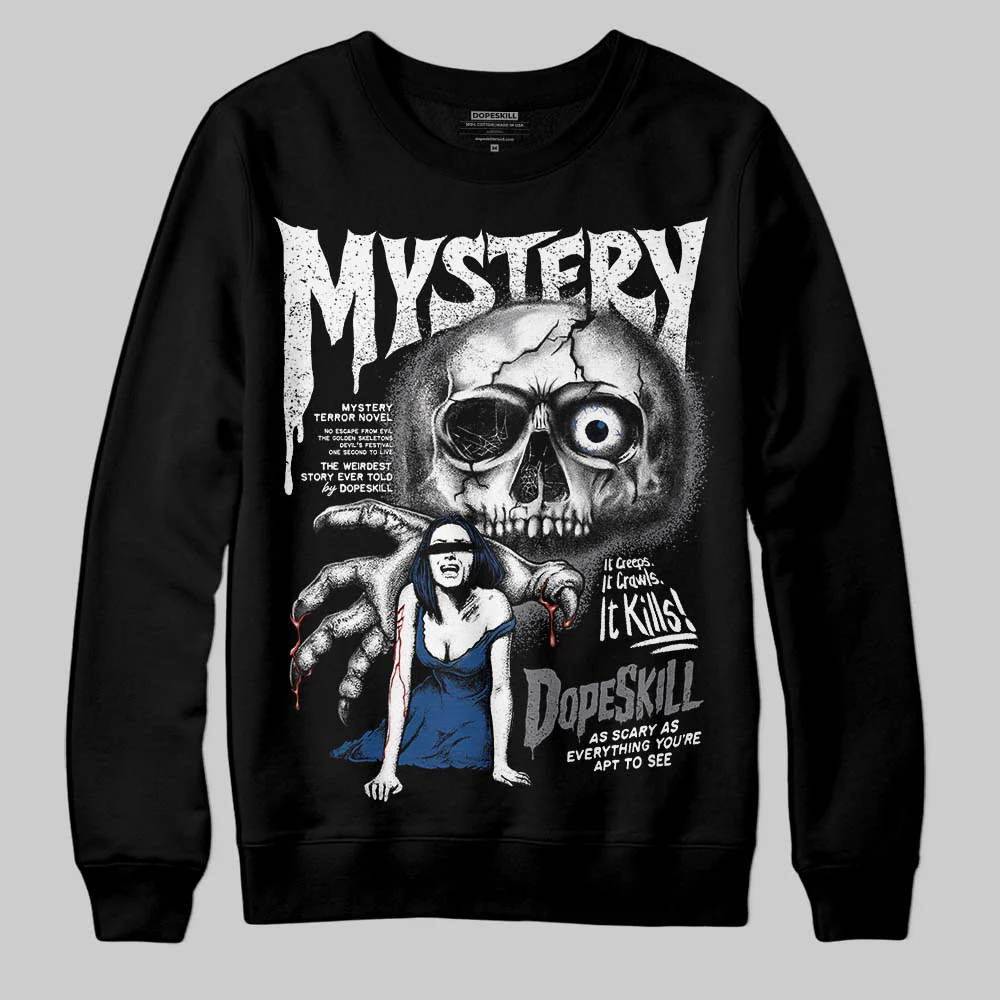 Flint Grey 9s DopeSkill Sweatshirt Mystery Ghostly Grasp Graphic - Image 2