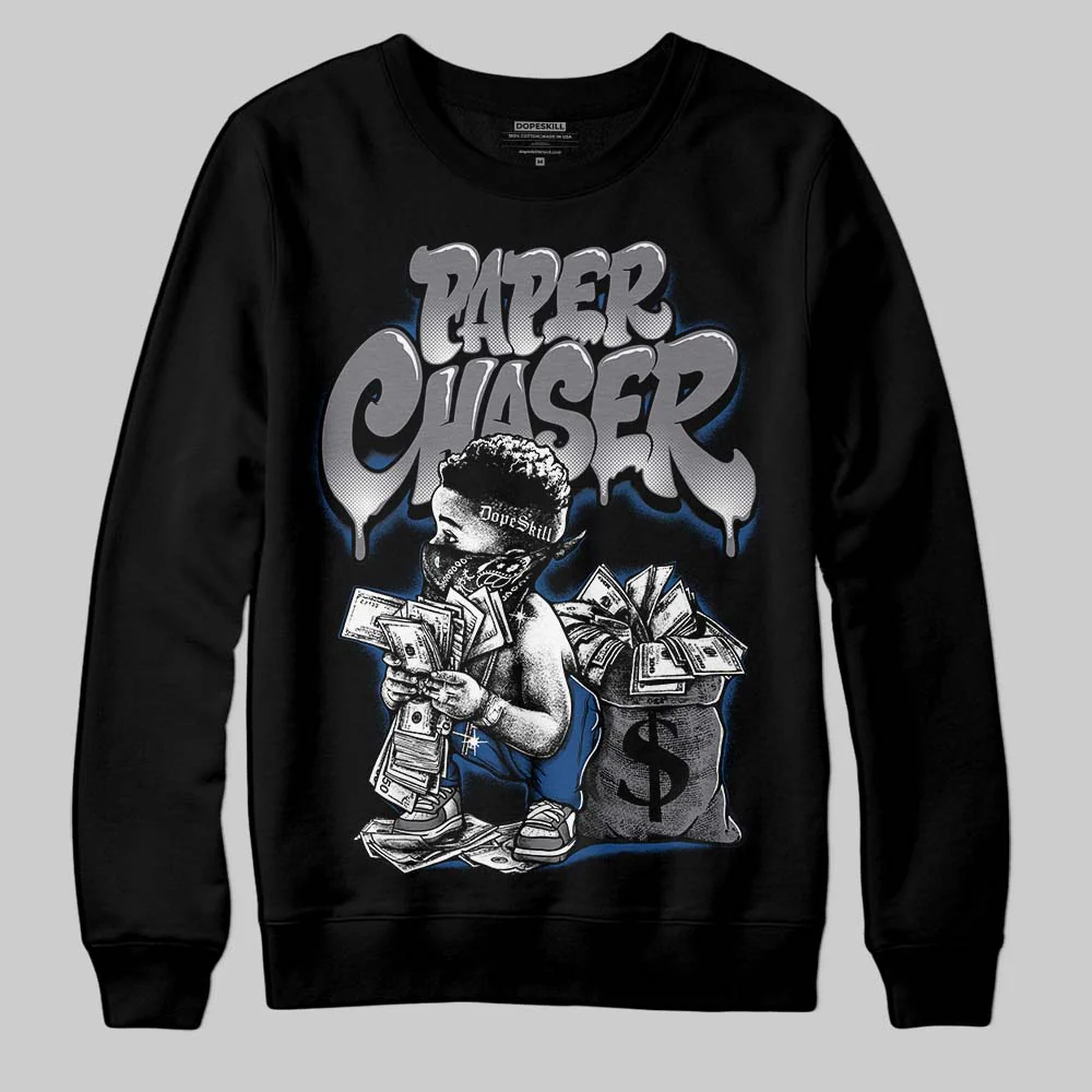 Flint Grey 9s DopeSkill Sweatshirt Paper Chaser Boy Graphic - Image 2