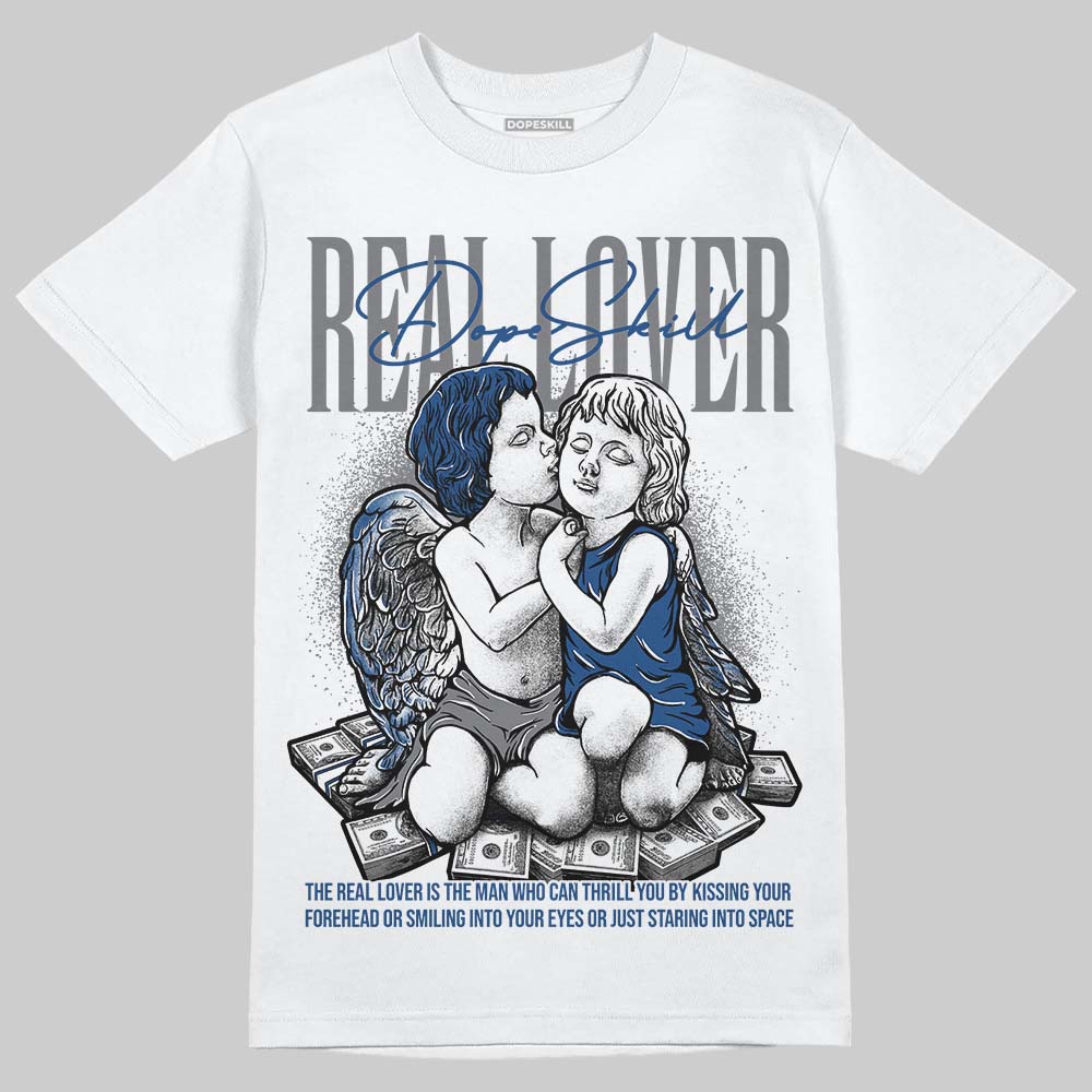 Flint Grey 9s DopeSkill T-Shirt Real Lover Graphic