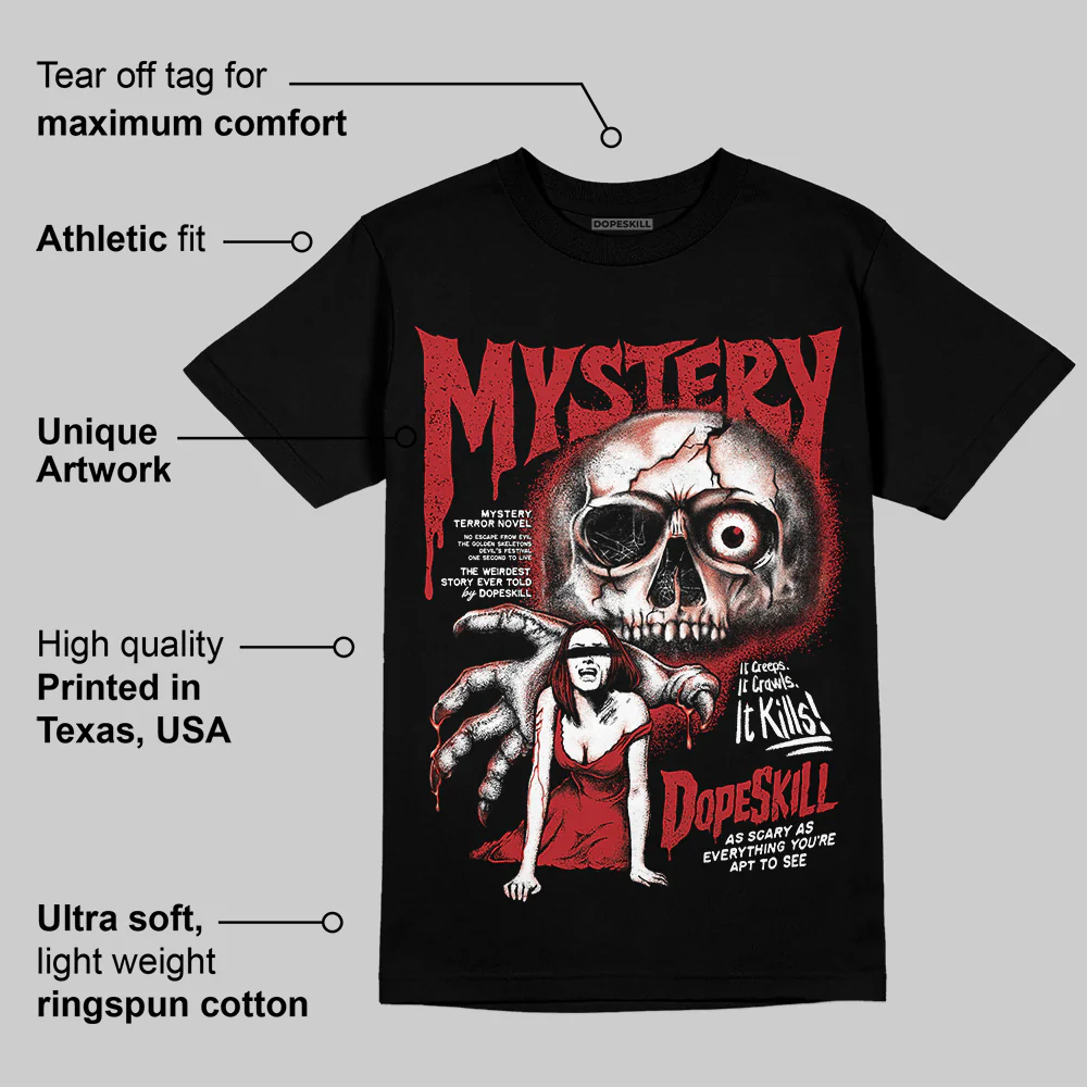 Flu Game 12s DopeSkill T-Shirt Mystery Ghostly Grasp Graphic - Image 3