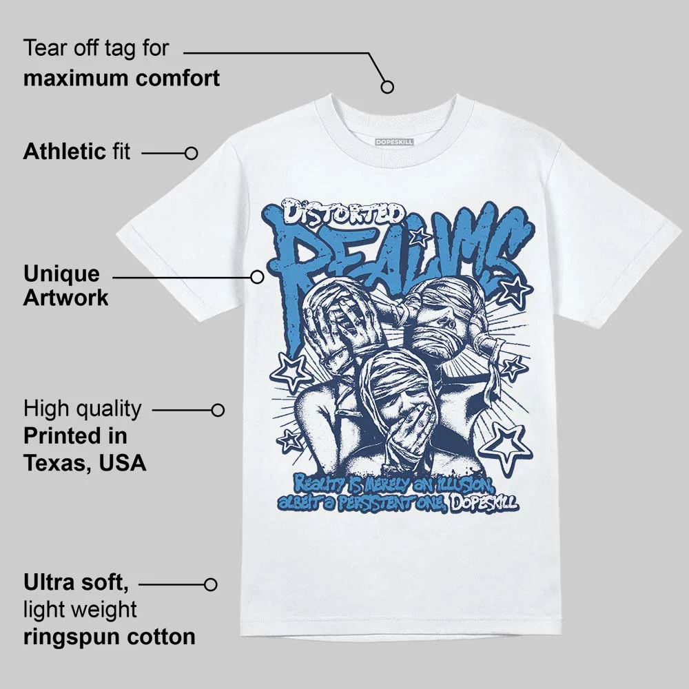 Foamposite Pro “UNC” DopeSkill T-Shirt Distorted Realms Graphic - Image 3