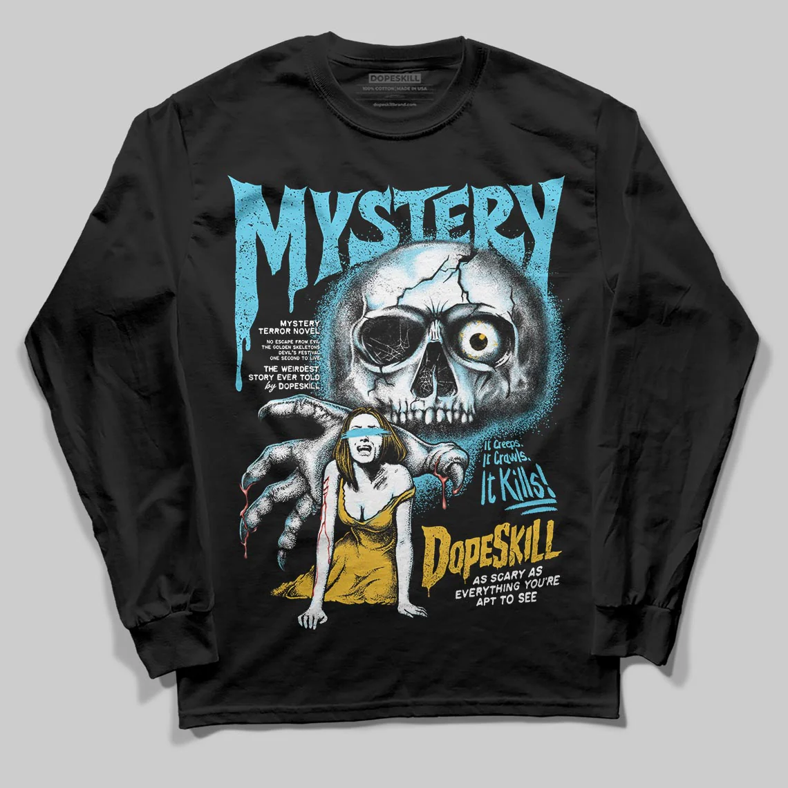 Gamma 11s DopeSkill Long Sleeve T-Shirt Mystery Ghostly Grasp Graphic