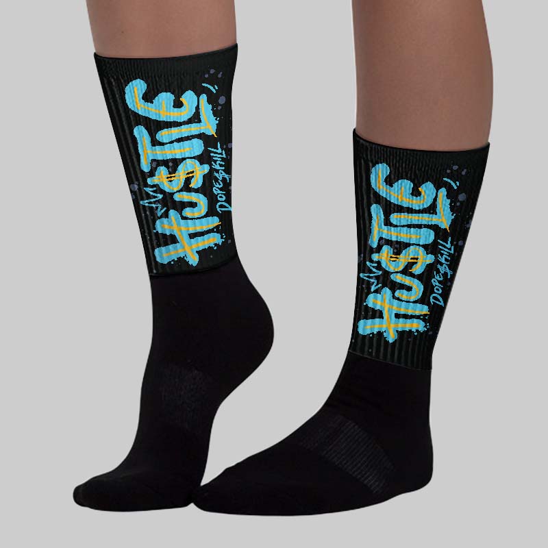 Gamma 11s DopeSkill Sublimated Sock Hustle Graphic - Image 3